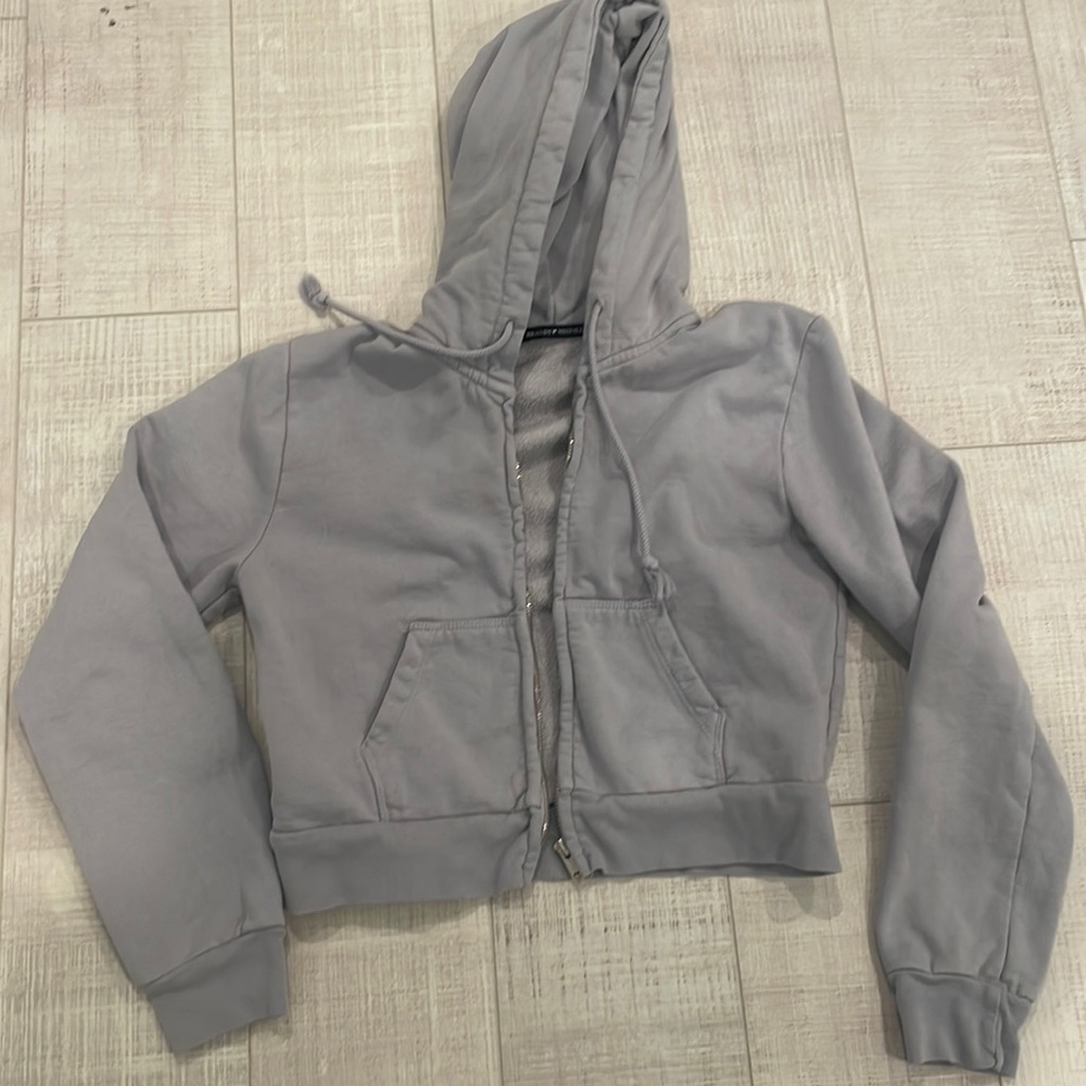 Cropped Brandy Melville Hoodie
